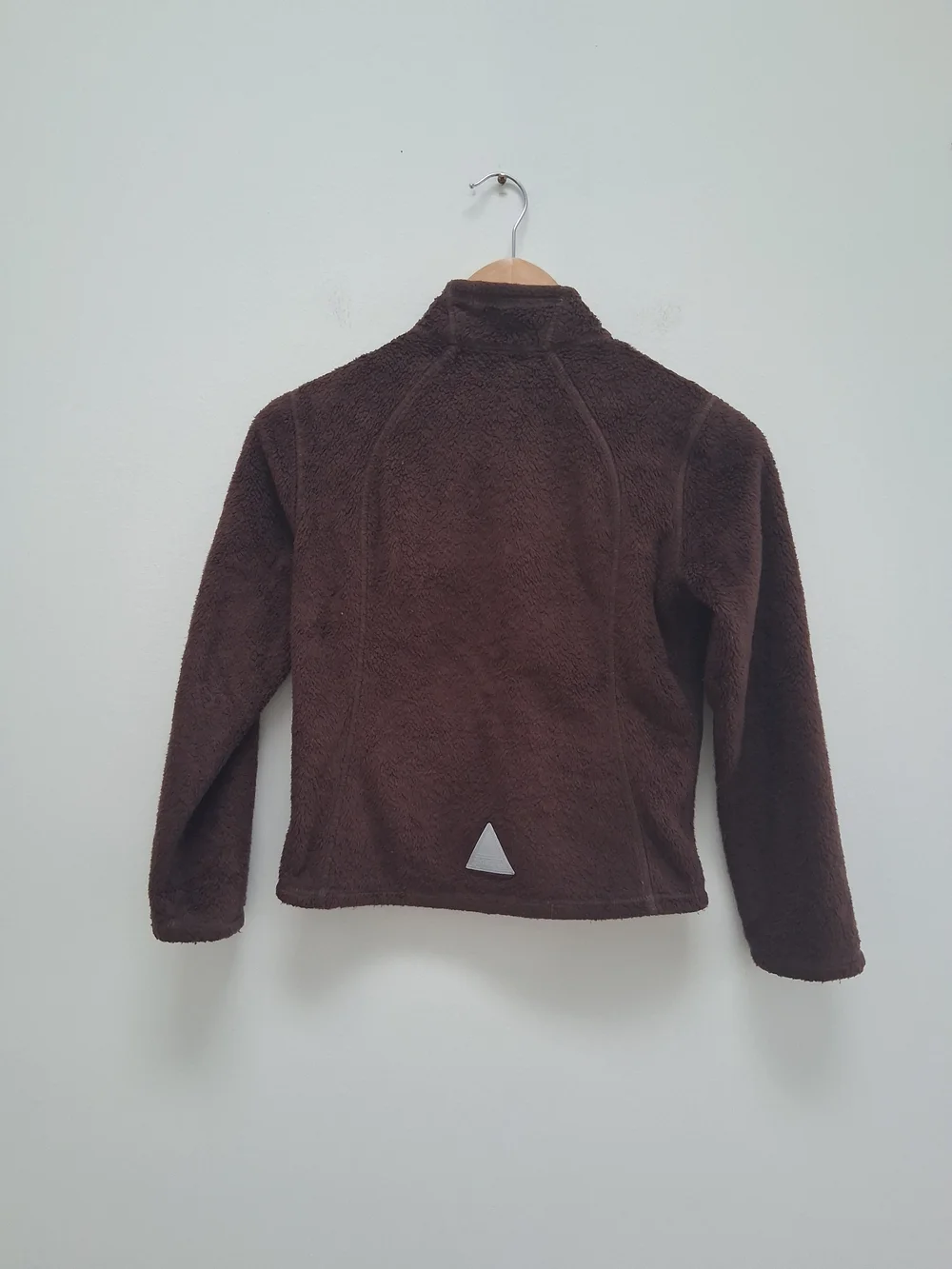 L.L.Bean Kid's Plush Full-Zip Fleece Jacket Chocolate Brown Size 8 Casual Fall